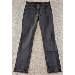 Levi's  Womens Jeans Size 6 Black Mid Rise Skinny SilverTab